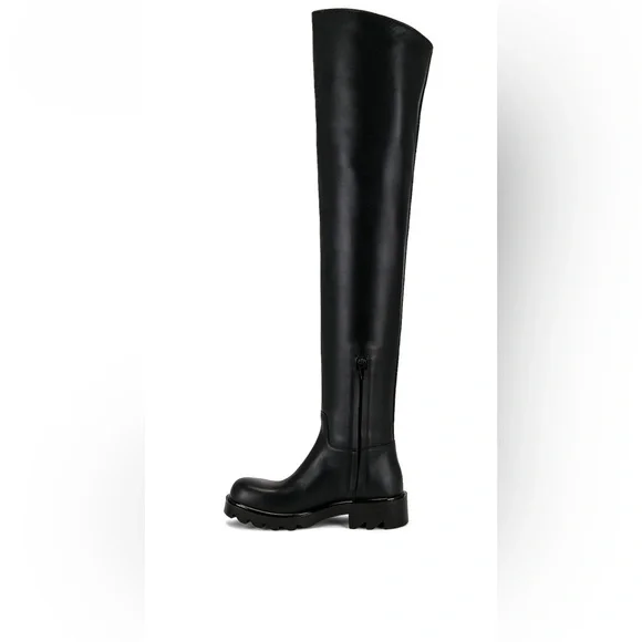 Bottega Veneta Leather Thigh High Boots size 40 black - Picture 3 of 9